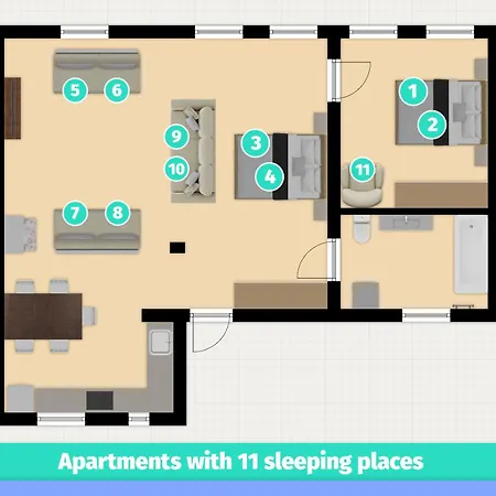 Lejlighed Daugavaluxapartments Free Parking
