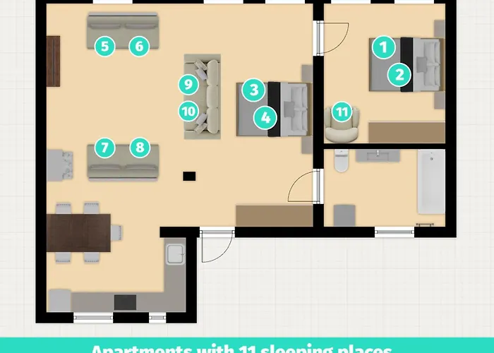 Dzīvoklis Daugavaluxapartments Free Parking